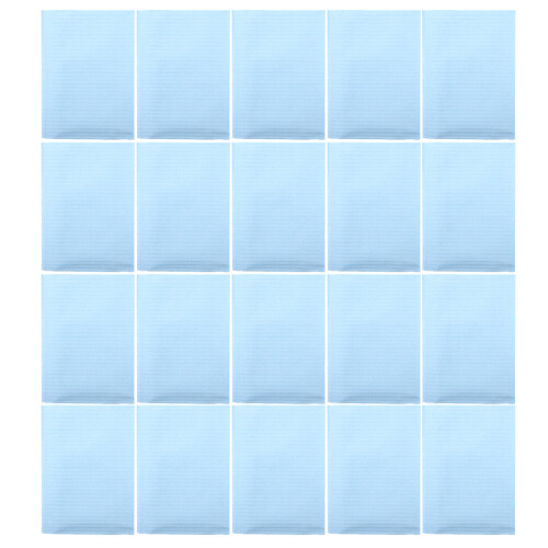 125Pièces Nappe Salon Jetable Papier Bois