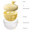 Large Capacity Salad Spinner Lettuce Washer &-Lemon yellow 7