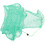 Rete Portatile in Nylon Verde Con A Coulisse 3