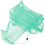 Rete Portatile in Nylon Verde Con A Coulisse 6