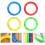 4Pcs Handheld Rattles Ring For Cheerleaders Dance Gymnastics 10