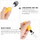 1Set Apprendimento Silicone Cucchiaio 11