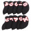 10 Teile/satz Anzahl Golf Eisen Kopf Abdeckung Set 10
