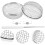 2Pz Rete Camper Acciaio Inox Argento Con Aria 4