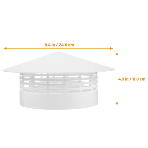 Cappuccio PVC Bianco Antivento E Antipioggia Per E 1