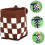 front basket removable bicycle basket woven foldable handlebar basket 2