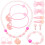 1Conjunto Para Com Colar E Pulseira De Plástico 1