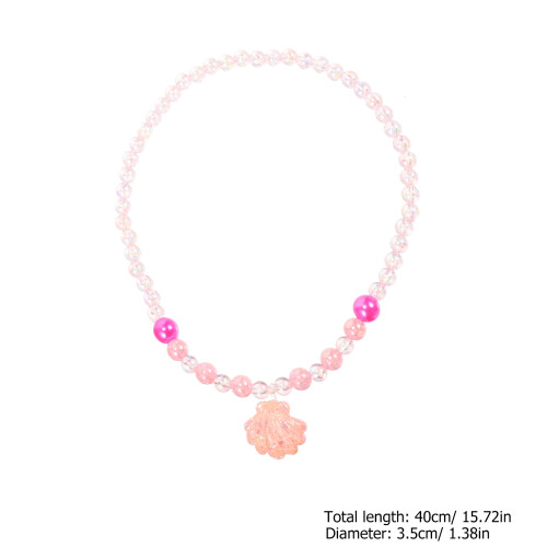 1Conjunto Para Com Colar E Pulseira De Plástico 2