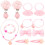 1Conjunto Para Com Colar E Pulseira De Plástico 8
