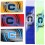 5Pz Fasce Calcio Multicolor Poliestere Resistente 1