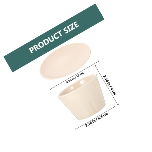 1Conjunto Cerâmica Com Base Para Café E Bebidas 1
