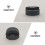 4Pièces Mutes Pratique Violon Caoutchouc Noir Usage Instrument 5