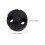 4Pièces Mutes Pratique Violon Caoutchouc Noir Usage Instrument 2