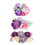 3Pz Decorazioni Viola Per 3