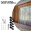 1Conjunto Kit Toldo Rv Preto Plástico Ajuste Durável 7
