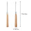 2Pièces Perce-Cuir Couture Acier Pratique Multi-Usage 2