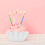 100Pz Dessert in Laminata Bianco Con Design 11