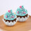 100Pz Dessert in Laminata Bianco Con Design 3