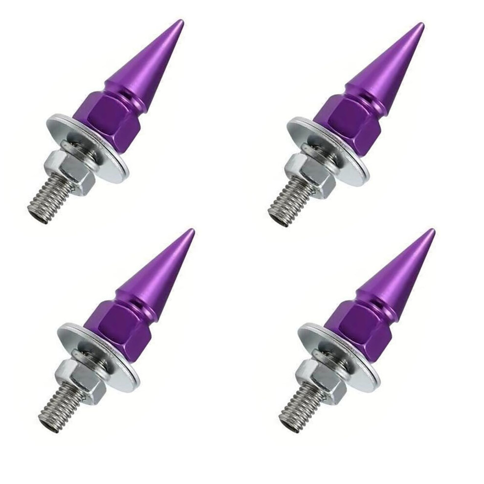 Rust Resistant Aluminum License Plate Screws And Bolts For Secure Mounting On All Vehicles Black 9339159664957