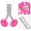 1Set Ruote Per LED Rosa Antiscivolo E Resistenti 4