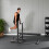 Homcom HOMCOM Adjustable Weight Bench with Barbell Rack, Dip Station, Grey 9