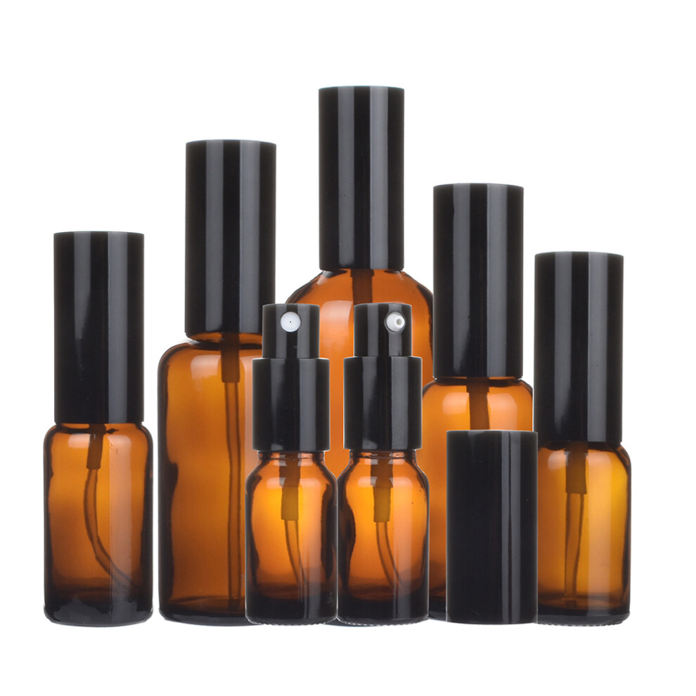 Iplusmile 5Pcs Portable Glass Bottle 10Ml Spray For Essential Oil Perfume Lotion