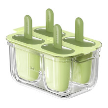Food Grade Silicone Mold for Making Popsicles and-Light Green