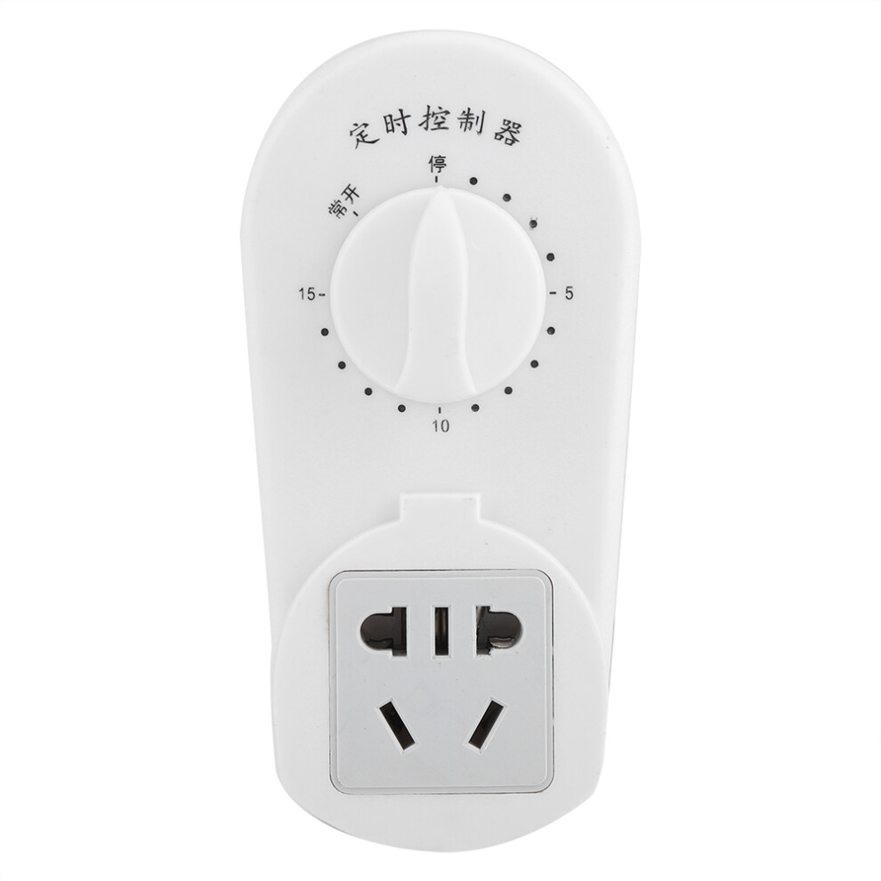 Countdown Control Socket For Automated Electrical Appliances, Mechanical Timer Switch, Customizable On/Off Cycles, Energy-Saving Home Automation, Safe 9436597698442