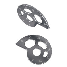Bicycle chain adjuster set Easy tallation Rustresistant Suitable for CRF150F CRF230F CRF250F Bicyclists