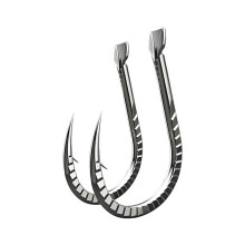 Angel hooks 30pcs Sharp titanium alloy barbed wire Carp fishing hooks
