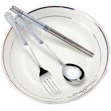 Conjunto de pauzinhos reutilizáveis, pauzinhos de aço inoxidável com design elegante para culinária chinesa, portáteis e adequados para viagens