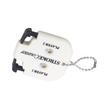 Golf score counter, Golf stroke counter, keychain, 2 players, Golf score display, Putt Shot score counter for scores