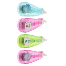 4St Plastic Correctietapes Met Handige Grip Voor Nauwkeurig Corrigeren