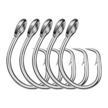 Angelhaken 10pc saltwater fishing hook 11/016/0 stainless steel tuna shark