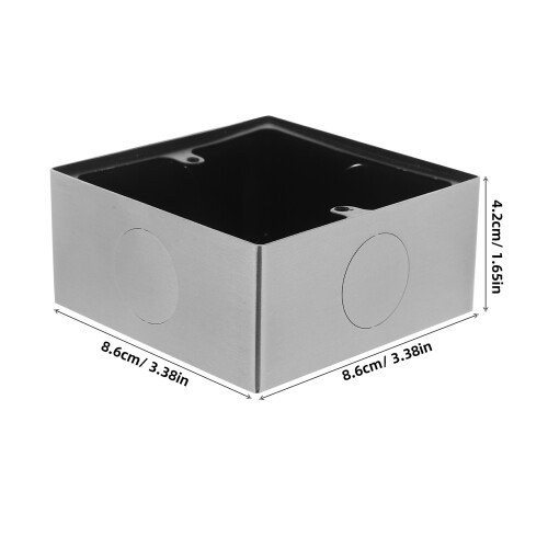 Caja De Montada En Superficie 86 Inoxidable 2