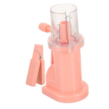 Mini knitting machine Yarn weaving machine Handmade knitting machine Bracelet tool Pink