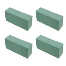 4Ud Bloques Floral Espuma Verde Para Decoración Y Floristería