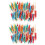100Pz Stecchini Applicazioni Party Ombrello in E Bamboo 1
