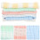 6Pièces Serviettes Absorbantes En Coton Pour Bébé Variées 6