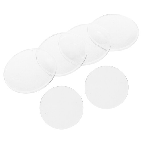 6Pcs Double Convex Lens For Science Experiment And Physics Teaching 2