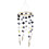 Raindrops Musical Mobile Yellow Decor Bohemian Style 1