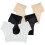 3Pcs Comfortable Sweat Proof Underarm Vest with Nylon Fabric 7