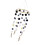 Raindrops Musical Mobile Yellow Decor Bohemian Style 9