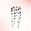 Raindrops Musical Mobile Yellow Decor Bohemian Style 3