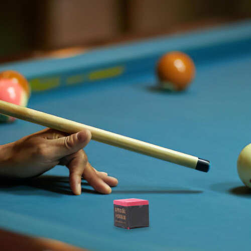 24Pièces Craies Billard Rose Accessoires - Pour Usage Amateur 2
