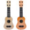 2Pcs Small Guitar Simulation Ukulele For Kids Musical Learning 7
