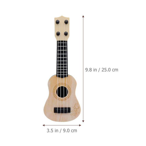 2Pcs Small Guitar Simulation Ukulele For Kids Musical Learning 1