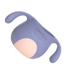 Vaso Para Bebé Azul De Usar Con Ergonómico PP Tpe