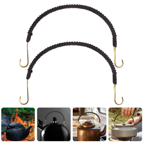 2Pcs Tea Kettle Handle Replacement Anti-Scald Teapot Grip Accessory 2