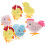 6Pcs Chicken Plush Wind-Up Toys For Children Clockwork Playthings 8